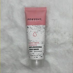 4/$25 Foxybae Don't Hate, Hydrate Replenishing Hair Mask - Mini